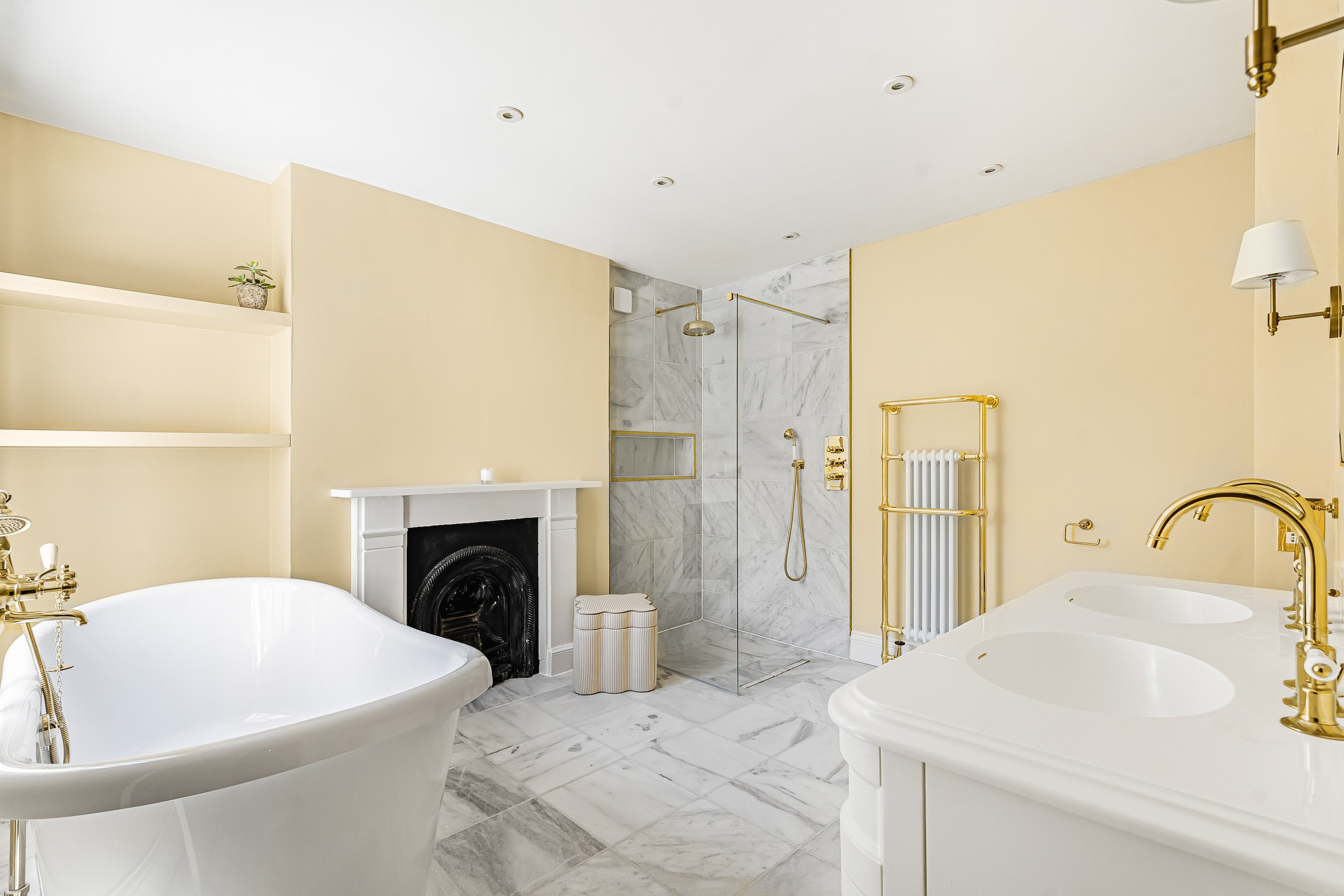 The Heritage Gold & Marble Bathroom